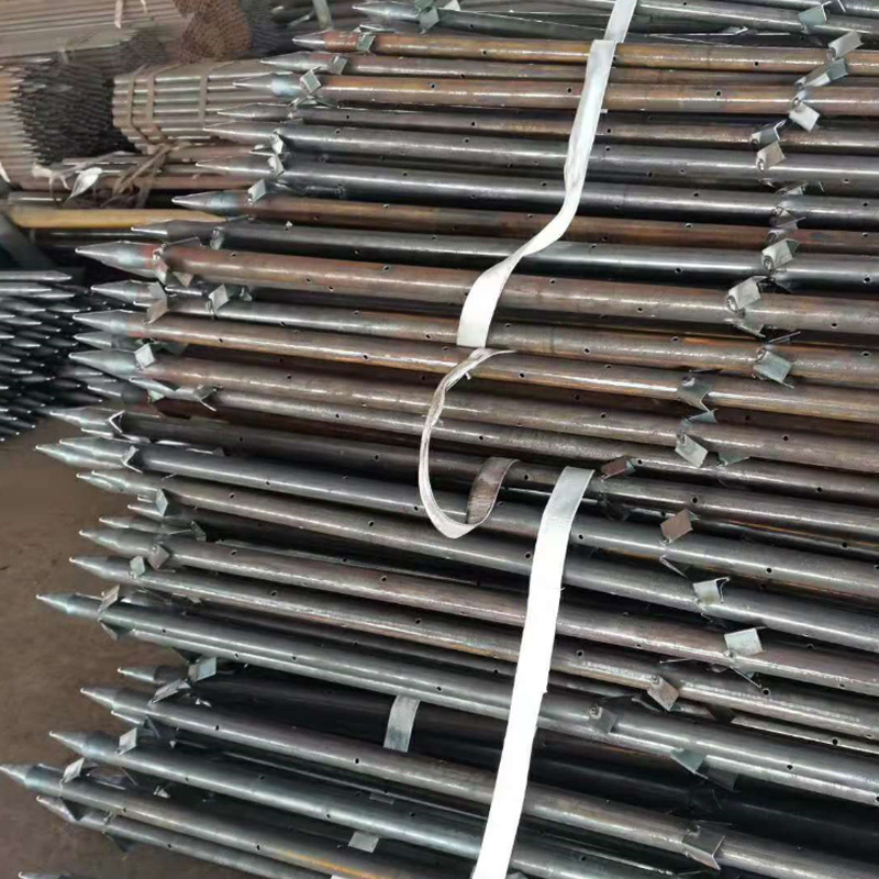 马尾土钉小导管